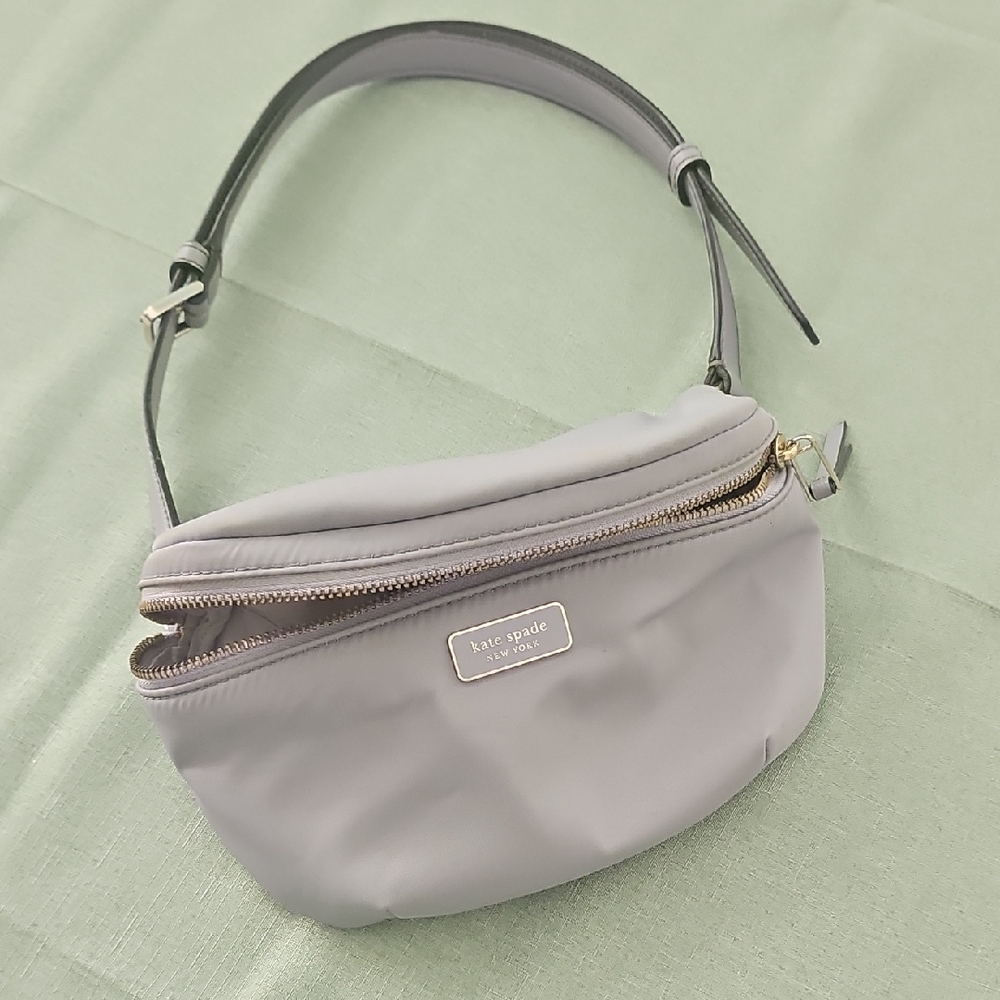 Kate Spade Gray Fanny Pack